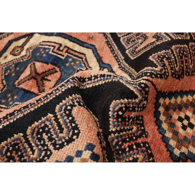 ECARPETGALLERY Hand-knotted Konya Anatolian Dark Navy Wool Rug - 2'11 x 10'2