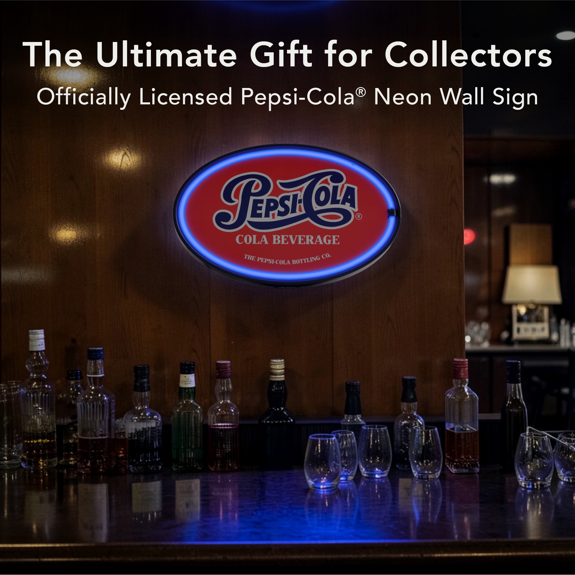 Pepsi Cola Vintage Oval LED Neon Sign 16