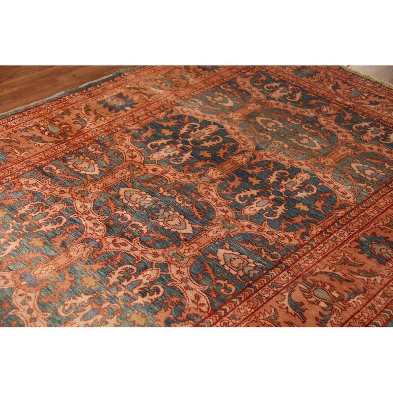 Kazak Oriental Area Rug Handmade Wool Carpet - 5'5"x 8'2"