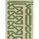 preview thumbnail 23 of 33, Flatweave Hand-woven Ilkeston Reversible Wool Area Rug Green - 8' x 11'