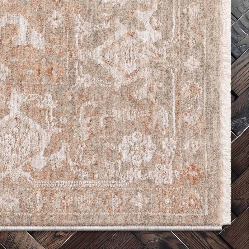 Well Woven Ethos Serenity Vintage Oriental Textural Earthy Neutral Rug