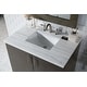 preview thumbnail 13 of 33, James Martin Vanities Metropolitan 36" Single Vanity, Silver Oak
