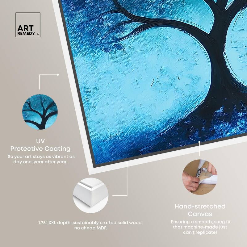 Tree of Opposites III Canvas by Art Remedy