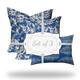 PEARL Collection Indoor/Outdoor Lumbar Pillow Set, Sewn Closed - 20 x 20