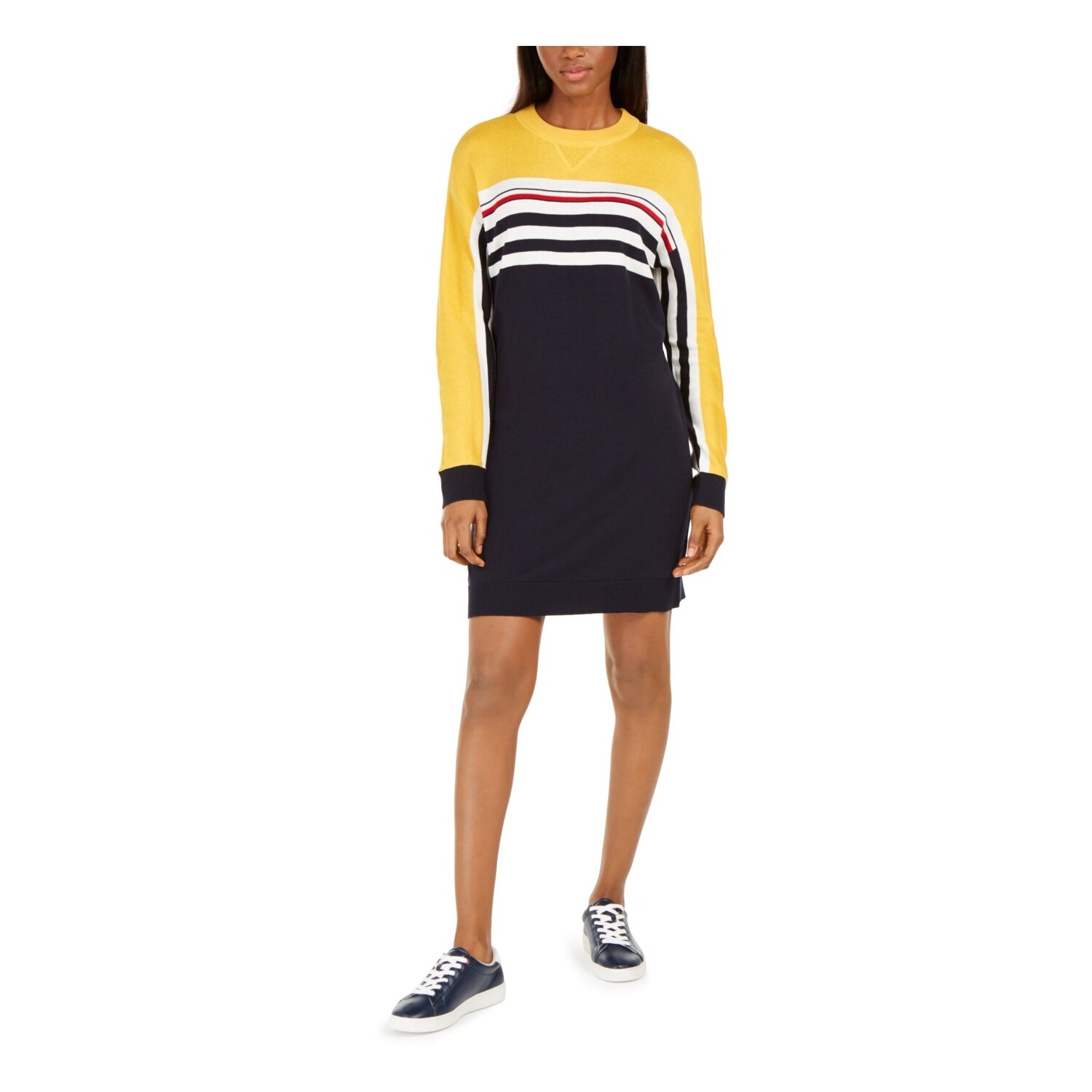 Tommy hilfiger yellow long sleeve 2025