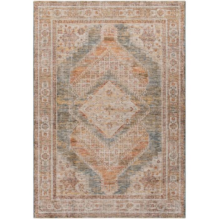 Livabliss Traditional Naila Medallion Area Rug