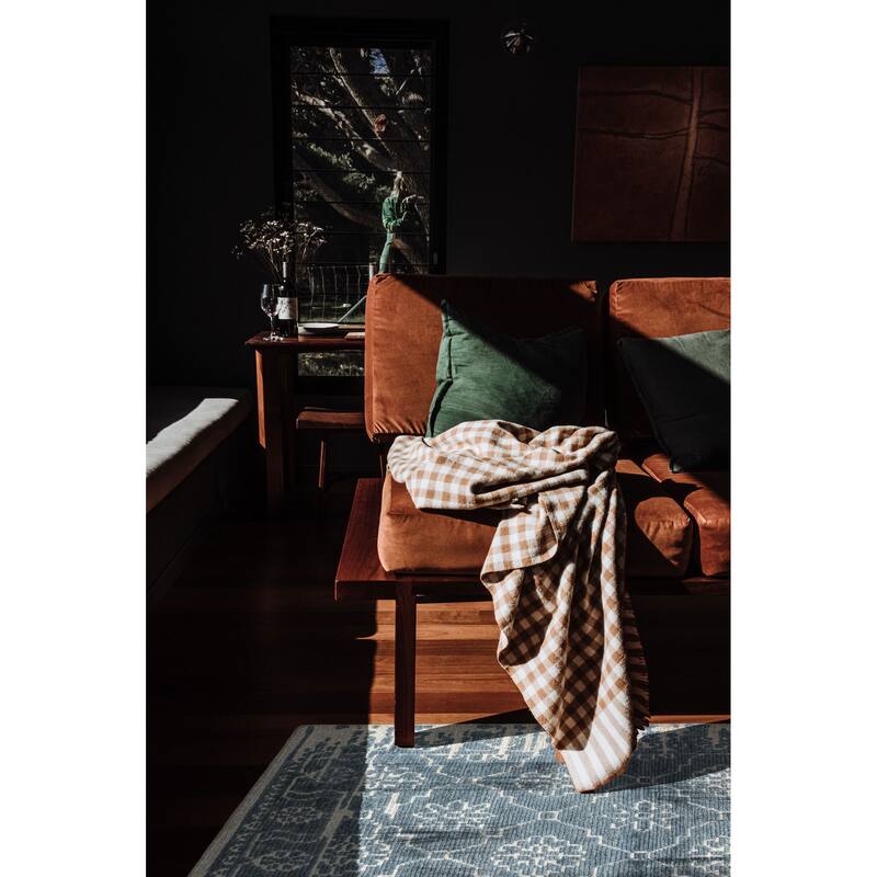 ECARPETGALLERY Hand-knotted Tangier Teal Wool Rug - 2'11 x 4'11