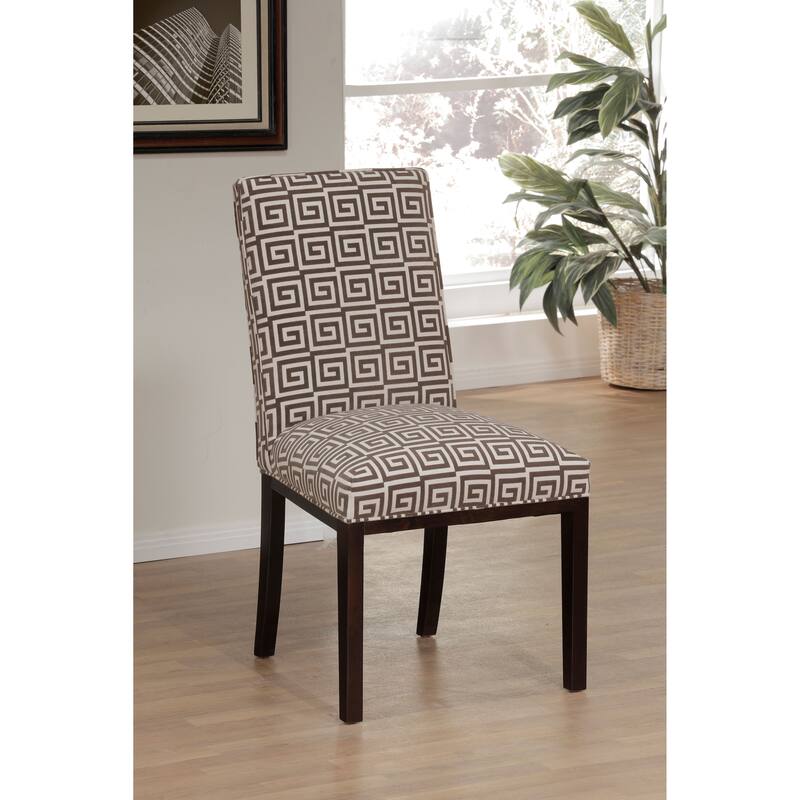 Maddy Transitional Indoor Upholstered Dining Room Chair - Taupe