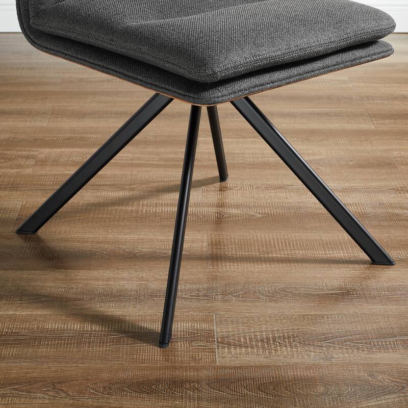 Art Leon Modern Swivel Accent Chair (Set of 2)