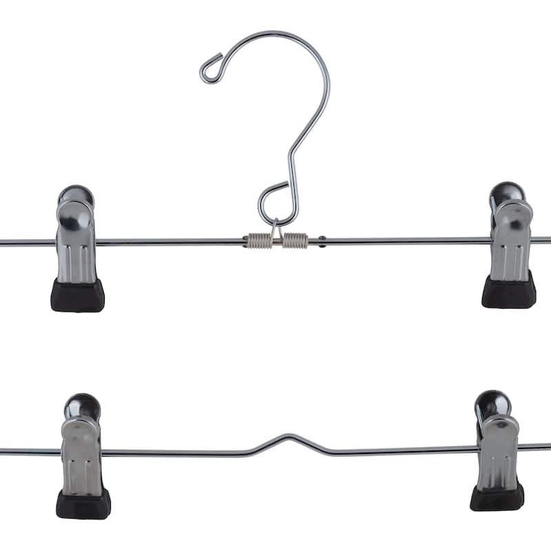 Organize It All 4 Tier Fold Up Skirt Hanger - 14"x0.5"x15"