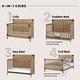 preview thumbnail 13 of 18, Child Craft Lucas 4-in-1 Convertible Baby Crib