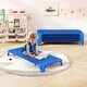 preview thumbnail 6 of 20, Costway 6 Pack Stackable Daycare Cots with Easy Lift Corners - See Details
