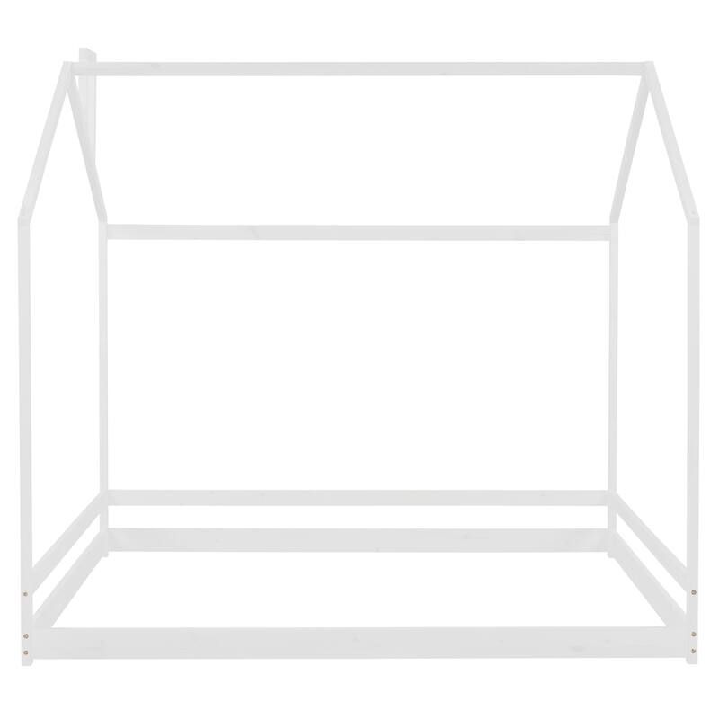 House Bed Frame Wood Bed