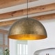 preview thumbnail 125 of 200, Industrial Oversized Metal Dome Pendant Light - Modern Farmhouse