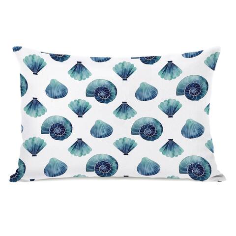 Underwater Shells - Lumbar Pillow Pillow by Grace Popp