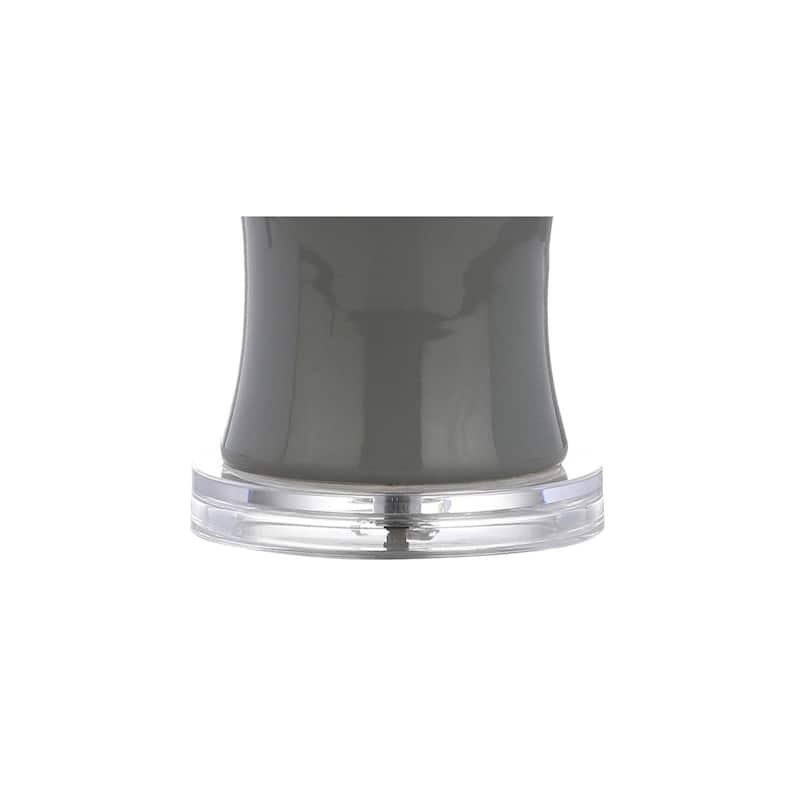 Joelie 26.5" Ceramic LED Table Lamp, Navy by JONATHAN Y