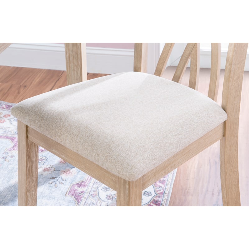 Linon Castine 7-Piece Farmhouse Dining Set