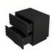 preview thumbnail 116 of 116, Wood NightStand with Metal Handle