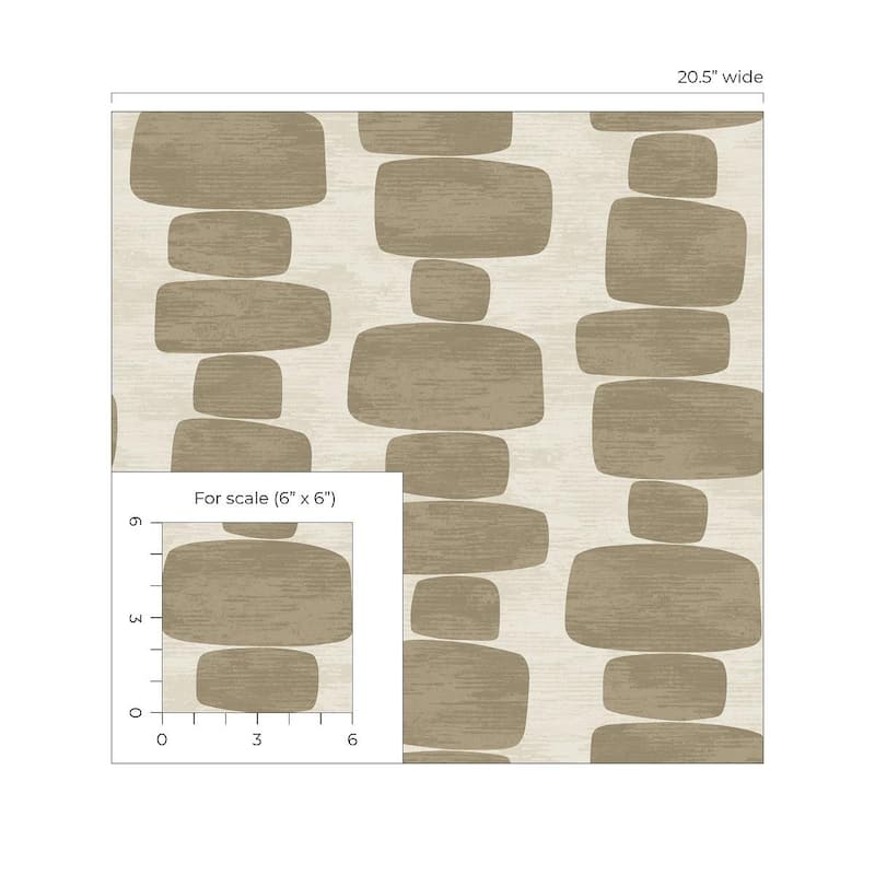 Stacy Garcia Home Stripe Block Geometric Peel and Stick Wallpaper