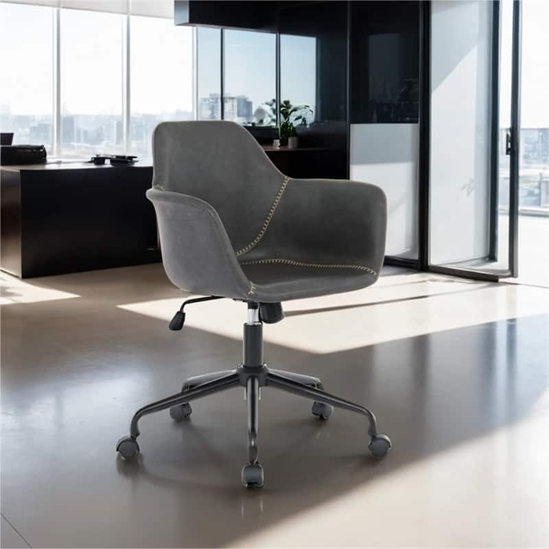 Rolling Swivel Height Adjustable Ergonomic Chair with Back Support