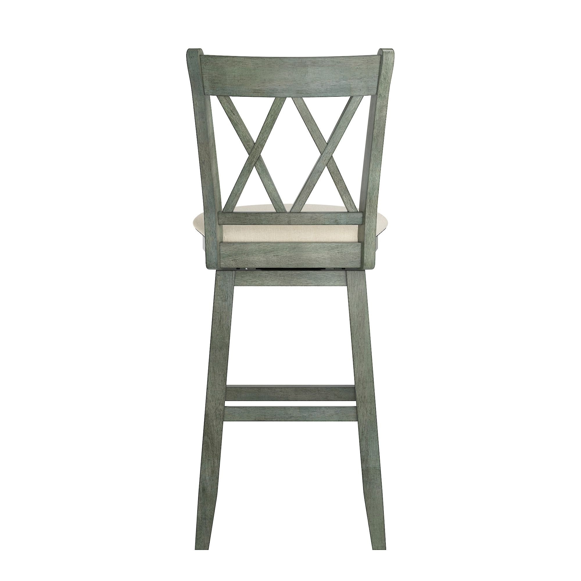 Eleanor double x back counter outlet stool
