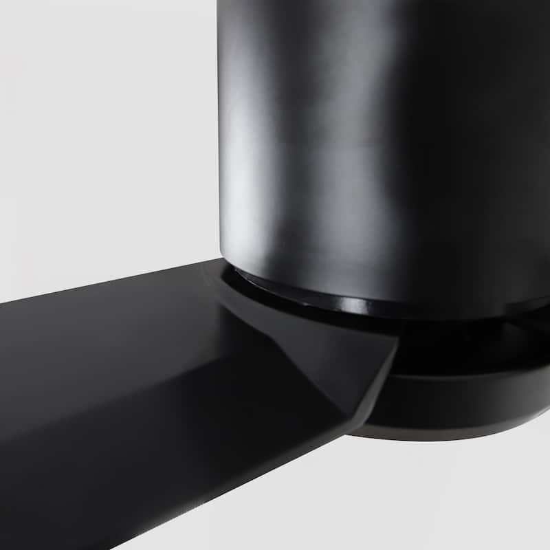 42" Indoor/Outdoor Black Plug-In Ceiling Fan with LED Light