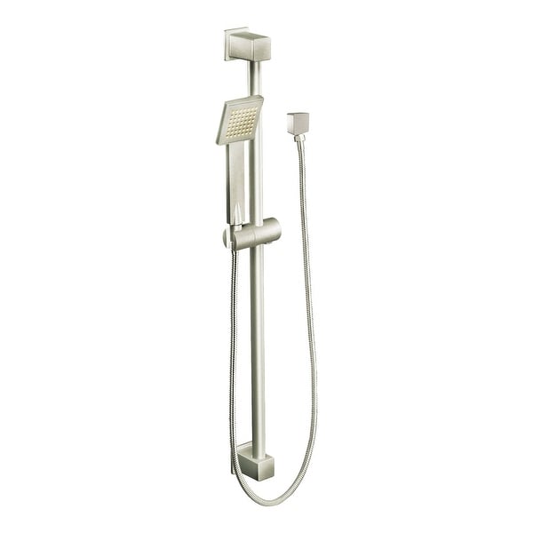 Moen S3879EP Single Function Hand Shower Package with Hose and Slide Bar Included from the 90 Degree Collection