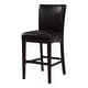 preview thumbnail 68 of 78, NPD Furniture Milton Bonded Leather Counter Stool Coffee Bean