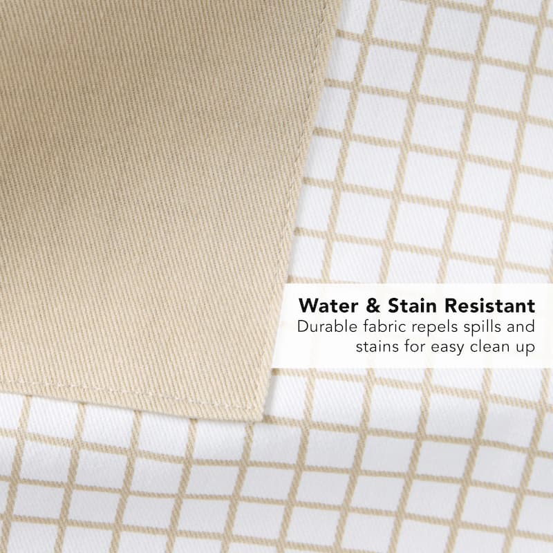 KITCHENAID Gourmet Series Gridlines Big Chef Apron, Water & Stain Resistant