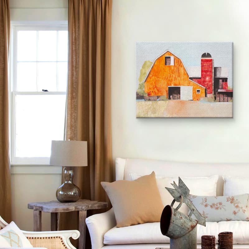 Barn No 3 by Anthony Grant Canvas Art Print