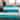 Nurzhan Teal Contemporary Striped Area Rug - 6'7" x 9'6"