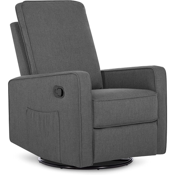 slide 2 of 12, Evolur Skye Glider Recliner Silent Night