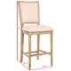 preview thumbnail 11 of 10, SAFAVIEH 30- Inch Buchanan Beige Rectangular Bar Stool (Set of 2) - 23.5" x 19.3" x 47.3"