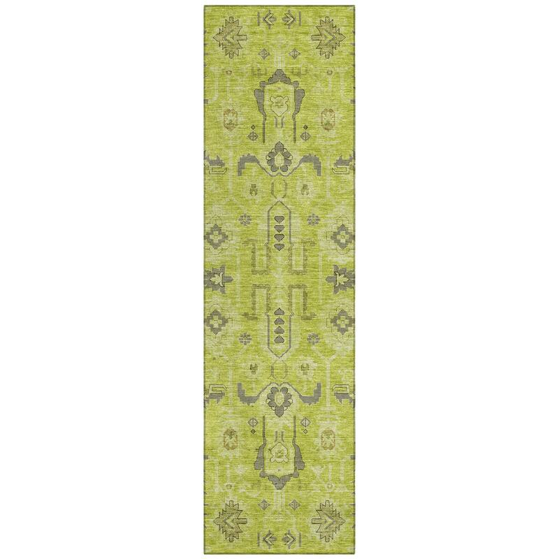 Machine Washable Indoor/ Outdoor Chantille Boho Rug