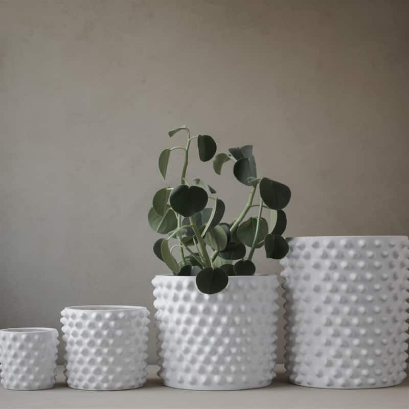 Mini CLOUDY Planter White - White