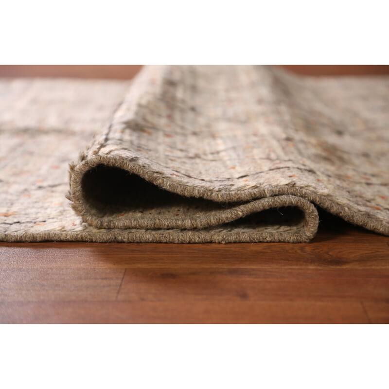 All-Over Trellis Moroccan Oriental Rug Handmade Wool Carpet - 4'3" x 5'8"