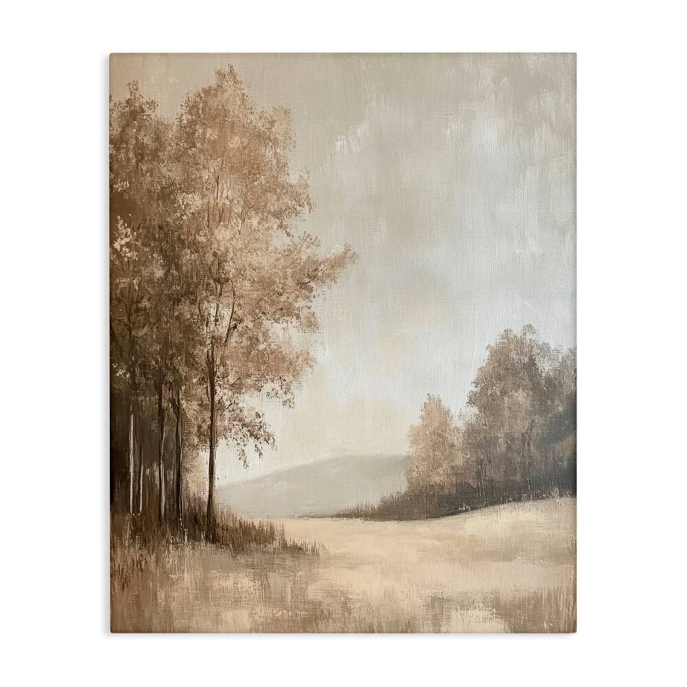 Stupell Country Nature in Winter Canvas Wall Art Design By Petal Prints Design