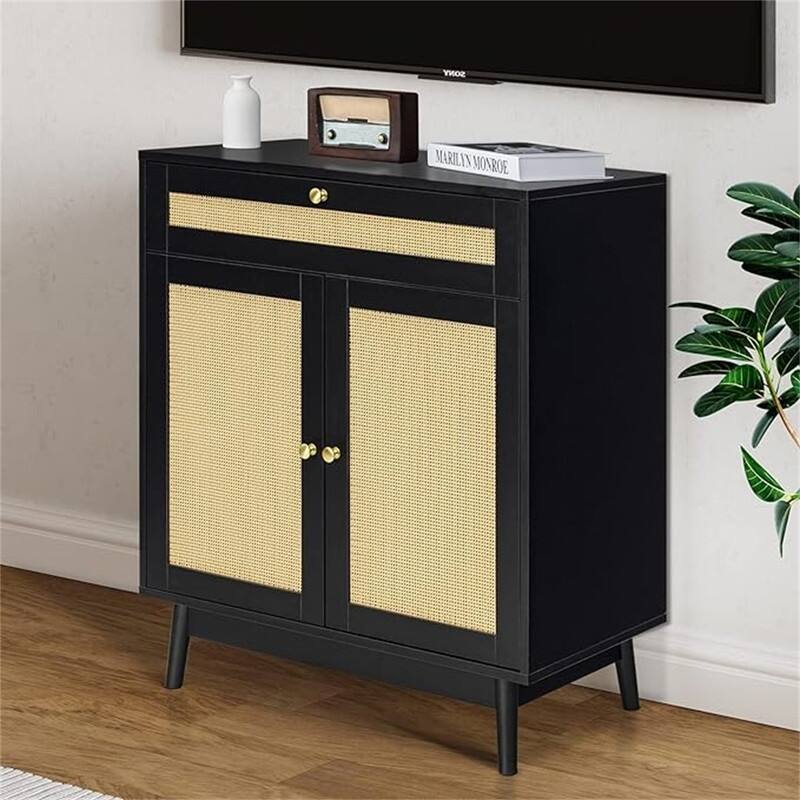 Buffet Cabinet with Storage - 15.75"D x 31.5"W x 34.65"H
