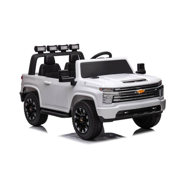 slide 2 of 5, Chevrolet Silverado 24v 2-Seater White