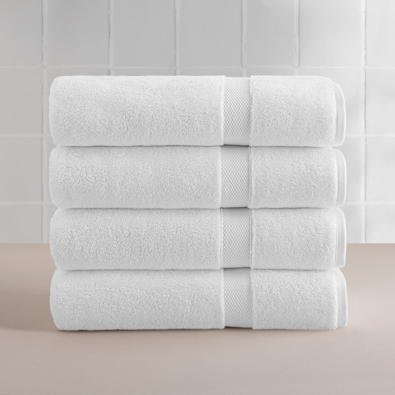 Authentic Hotel and Spa 100% Turkish Cotton Anovia Oversized Bath Towel Set