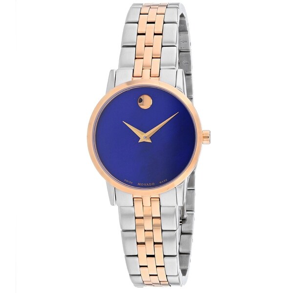 movado museum blue face
