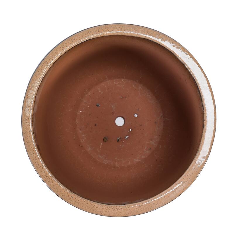 Indoor-Outdoor Handmade Ceramic Planter Set for Succulents and Cacti