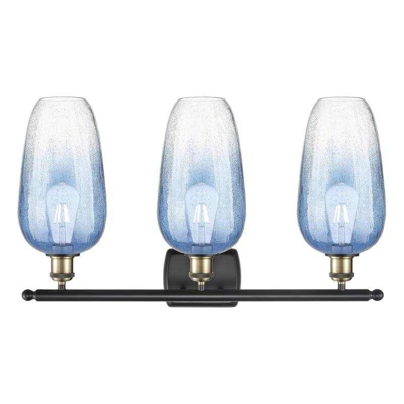 Innovations Lighting Endless Possibilities Ballston - Brookhaven Flute - 3 Light 27" Bath Vanity Light