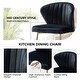 preview thumbnail 61 of 88, Barbara Contemporary Upholstered Side Chair with Small Base Set of 2 by HULALA HOME