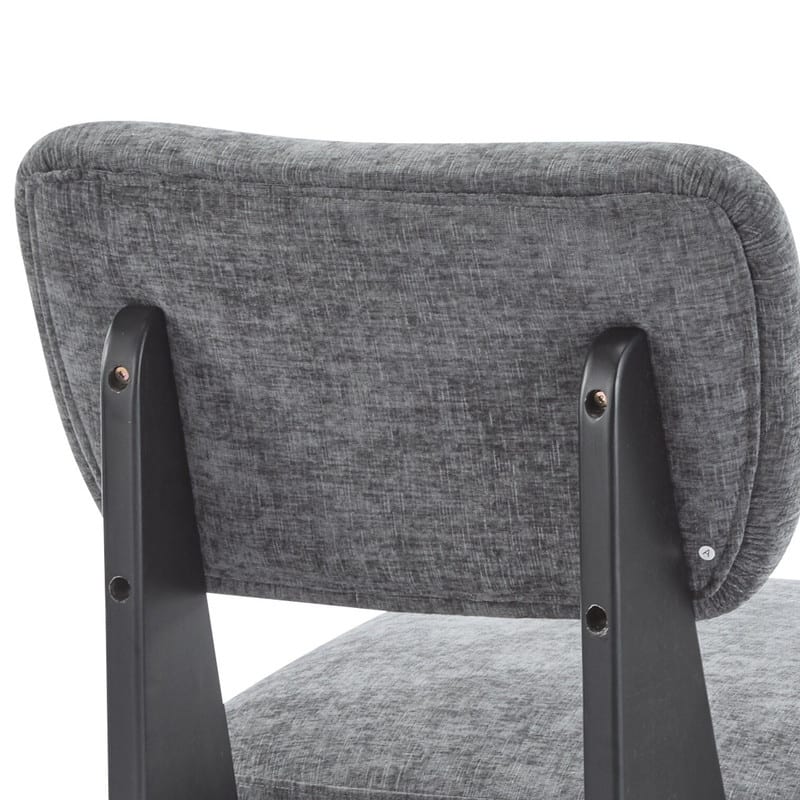 Design-inspired Polyester Upholstery Accent Lounge Chair with Wood Base,Set of 2