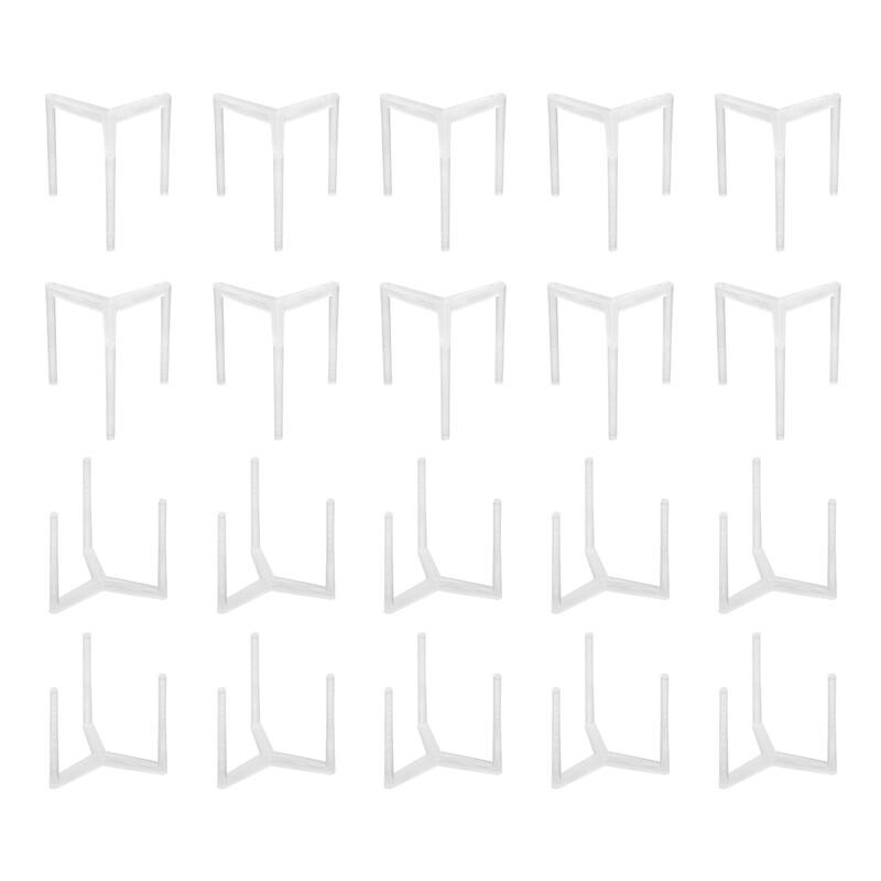 Pizza Saver Stand, 100pcs - Plastic Tripod Stack for Pizza Boxes - White