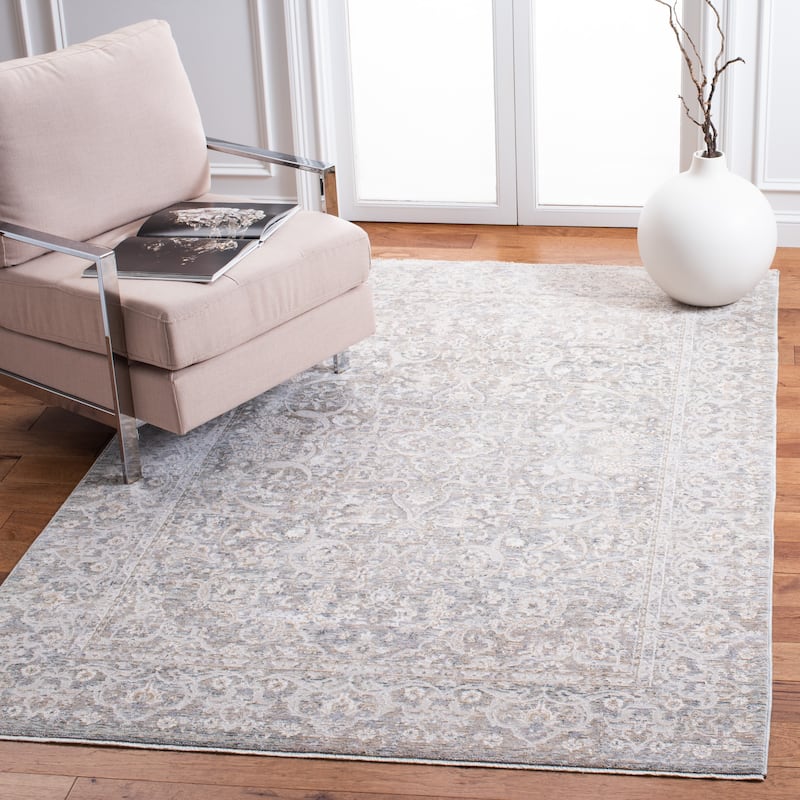 SAFAVIEH Webster Christine Vintage Rug - 8' x 10' - Grey/Beige