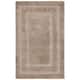 SAFAVIEH Florida Shag Carlinde Border 1.2-inch Thick Rug - 3'3" x 5'3" - Beige/Beige