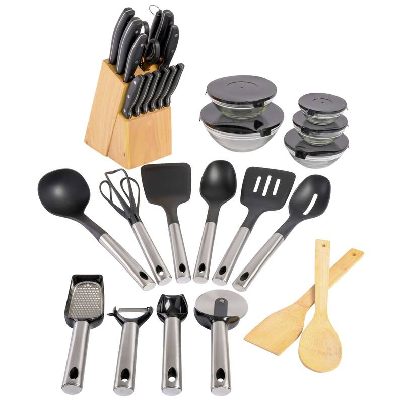 Gibson Home 95-Piece Complete Kitchen Starter Kit