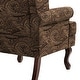 preview thumbnail 119 of 119, 31" W Modern Upholstered Linen Wing Back Accent Chair with Rolled Arm